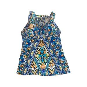 BAR III Multi Color Bra Swim top TANKINI